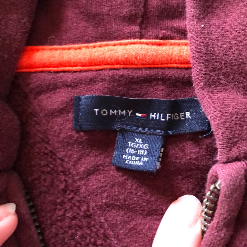 Tommy Hilfiger zip up sweater - Picture 2 of 2